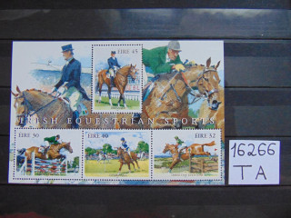 Фото марки Ирландия блок 1998г **