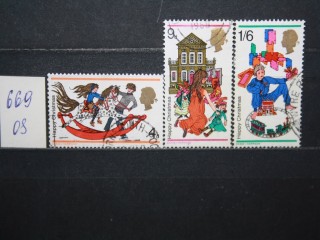 Фото марки Великобритания 1968г серия