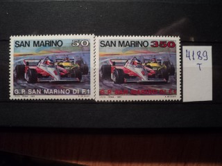 Фото марки Сан Марино серия 1983г **