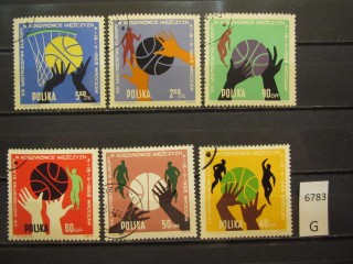 Фото марки Польша 1963г серия