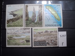 Фото марки Форерские острова 1987г *