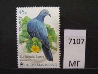 Фото марки Остров Рождества 2002г