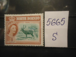 Фото марки Северное Борнео 1961г **