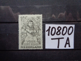 Фото марки Голландия 1949г **