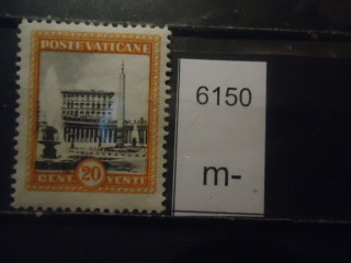 Фото марки Ватикан 1933г *