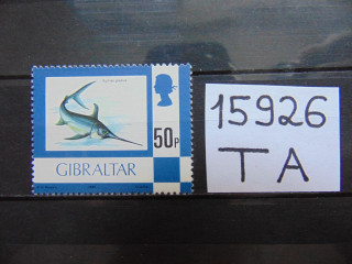 Фото марки Британский Гибралтар 1981г **