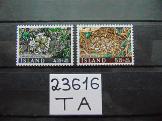 Фото марки Исландия серия 1967г **