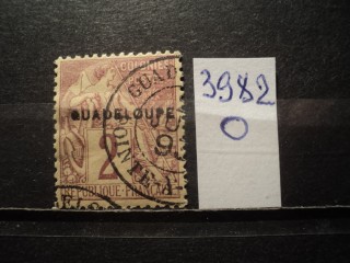 Фото марки Франц. Гваделупа 1891г