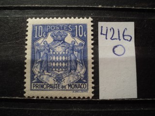 Фото марки Монако 1937г **