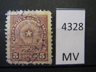 Фото марки Парагвай 1914г