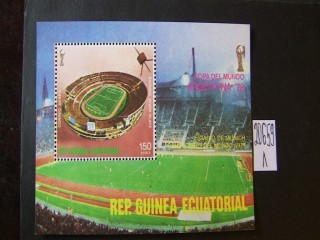 Фото марки Экваториальная Гвинея 1978г блок **