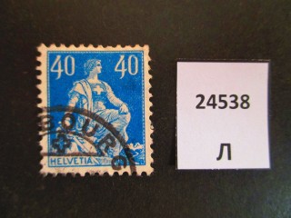 Фото марки Швейцария 1907-17гг