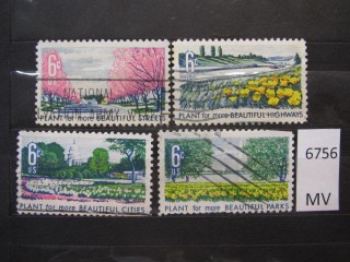 Фото марки США 1969г серия