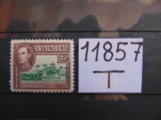 Фото марки Британский Св. Винсент 1938г **