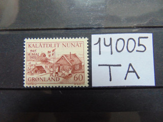 Фото марки Гренландия марка 1970г **
