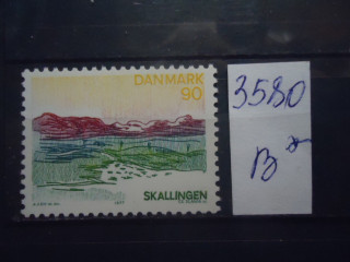 Фото марки Дания 1977г **