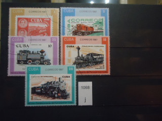 Фото марки Куба 1987г