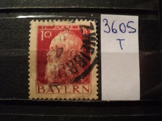 Фото марки Герман. Бавария 1911г