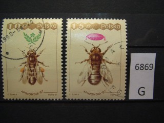 Фото марки Польша 1987г
