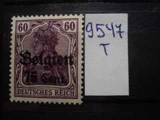 Фото марки Германская оккупация Бельгии 1916г **