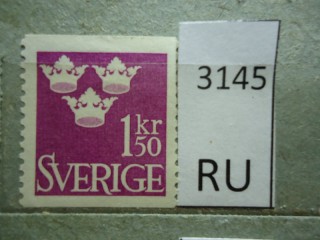 Фото марки Швеция 1951г *