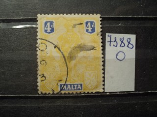 Фото марки Брит. Мальта 1922г
