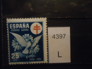 Фото марки Испания 1950г *