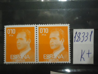 Фото марки Испания сцепка *