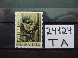 Фото марки Италия марка 1966г **