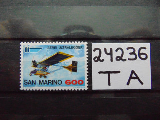 Фото марки Сан Марино марка 1987г **