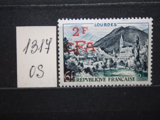Фото марки Франц. колонии в Африке 1947г **