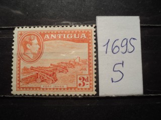 Фото марки Антигуа 1938г *