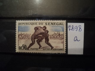 Фото марки Франц. Сенегал *