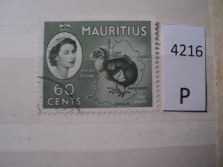 Фото марки Брит. Маврикий 1953г