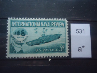 Фото марки США 1957г *
