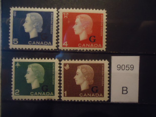 Фото марки Канада 1963г серия *