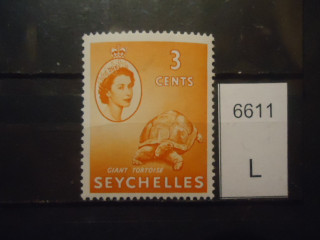 Фото марки Брит. Сейшелы 1954-57гг **
