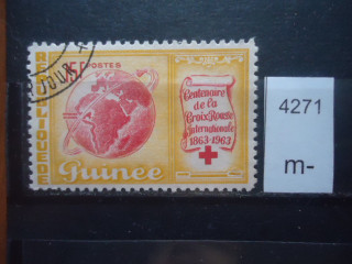 Фото марки Франц. Гвинея 1963г