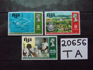 Фото марки Британские Фиджи серия 1969г **