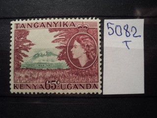 Фото марки Брит. Восточная Африка 1954г **