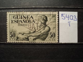 Фото марки Испан. Гвинея 1952г