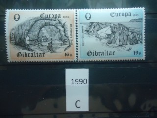 Фото марки Гибралтар 1983г серия **