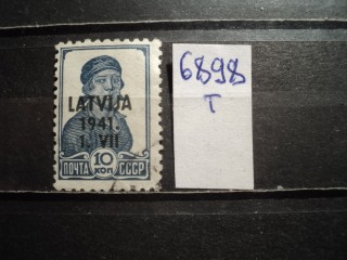 Фото марки Германская оккупация СССР 1941г