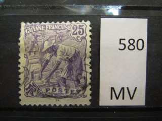 Фото марки Франц. Гвиана 1922г