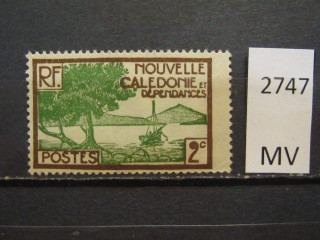 Фото марки Новая Каледония 1928г *