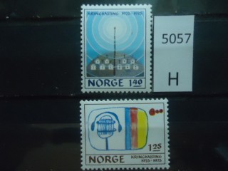 Фото марки Норвегия 1975г серия **