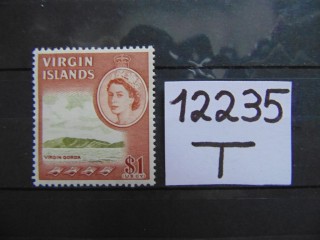 Фото марки Британские Виргинские острова 1964г **
