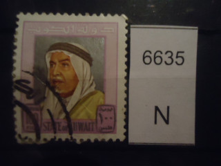 Фото марки Кувейт 1977г