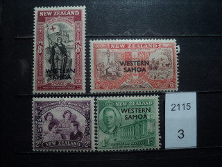 Фото марки Брит. Самоа 1946г **