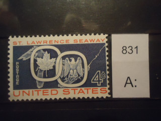 Фото марки США 1959г **